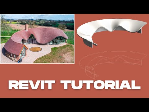Roof with Bended Surface in Revit