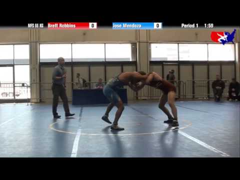 Brett Robbins vs. Jose Mendoza at 2013 Las Vegas/ASICS U.S. Open