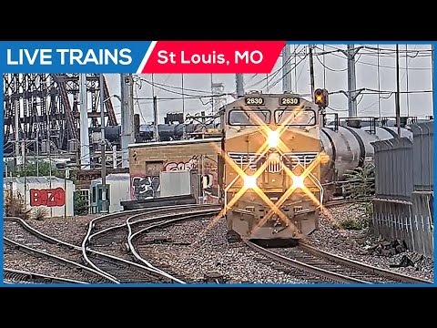 🔴 LIVE Trains Railcam | St Louis, Missouri (PTZ)