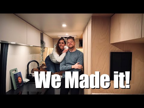 Our Fiat Ducato Camper Build Comes To An End! | Architect and Electrician Van Conversion (EP.7)