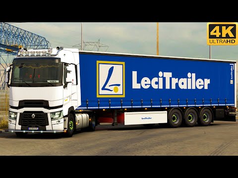 [G29] ETS2 (4K 60FPS) | RENAULT T 460 | TARANTO 🇮🇹 - CAGLIARI 🇮🇹