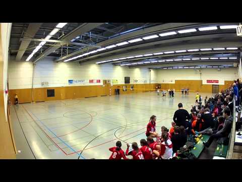Faustball Deutsche Meisterschaft U14 Halle 2014/15 Finale Brettorf Ahlhorn