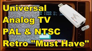 A USB Stick that Accepts Any Retro Computer Video Signal from Around the World