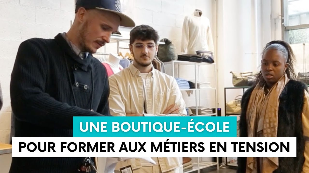 Une "boutique-école" à Cagnes-sur-Mer pour former les jeunes aux métiers en tension