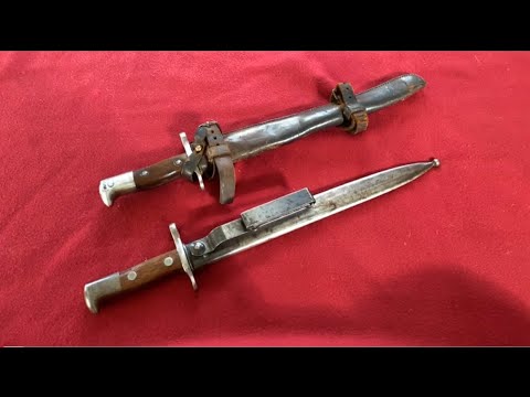 US krag bayonets model M1892.