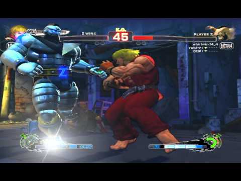 Ultra Street Fighter IV battle: Ken vs Zangief