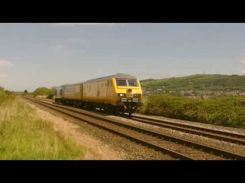 Prestatyn 3.6.2015 -  DBS 67029 & Network Rail 82111 on test train