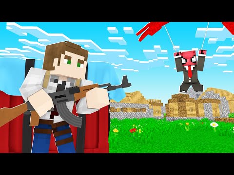 FERİTED VS PUBG ✈️🪂 - Minecraft