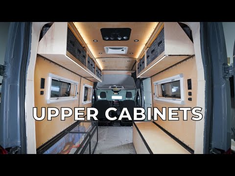 DIY UPPER CABINETS - VAN BUILD