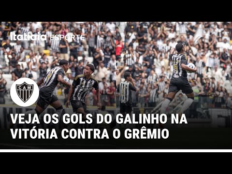 VEJA OS GOLS DO GALINHO SUB 17 COM A NARRAÇÃO DE HUGO SÉRGIO | ATLÉTICO 3 X 0 GRÊMIO - SUB 17