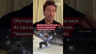 Olympian Shaun White says AI can save athletes from "season-ending" stunts