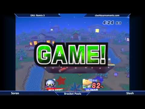 E4U Remix 3 - Soren vs Sleeh - SSBB
