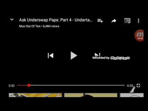 Blueberry react to ask underswap paps 4