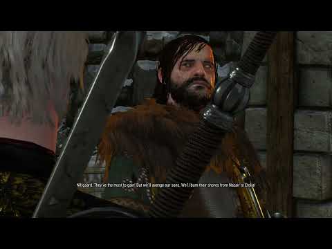 The Witcher 3 - Talking to Jarls about the Massacre at Skellige