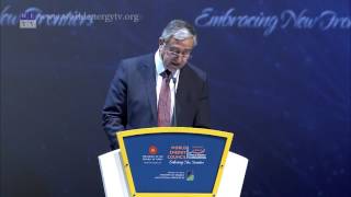 World Energy Congress | Mustafa Akıncı, President,  Republic of Northern Cyprus