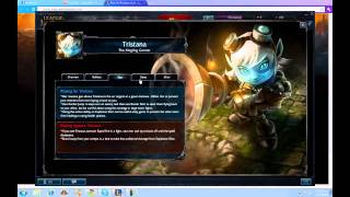 Free League of Legends champion: Riot Girl Tristana.