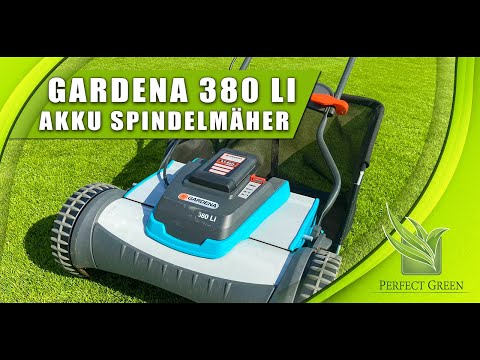 Gardena 380 li im Test | Akku Spindelmäher | Bester Einstieg in die Spindelmäherwelt?