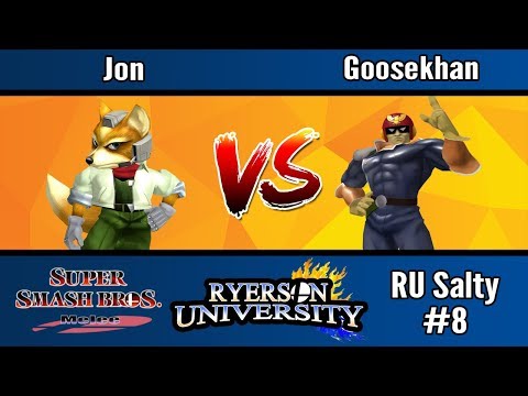 RU-Salty Summer 2018 #8 - Jon (Fox) vs Goosekhan (Captain Falcon) - Losers Round 6