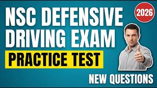 NSC Defensive Driving Course Final Exam Answers 2026: Pass Your Test on the First Try!