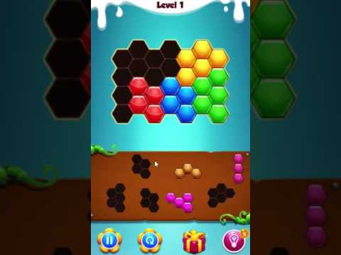 Hexic Puzzle: Hexagon Block HD Video