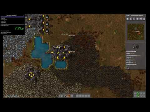 Factorio Speedrun in 5:26:40 (any% 0.15.3) [Former World record]