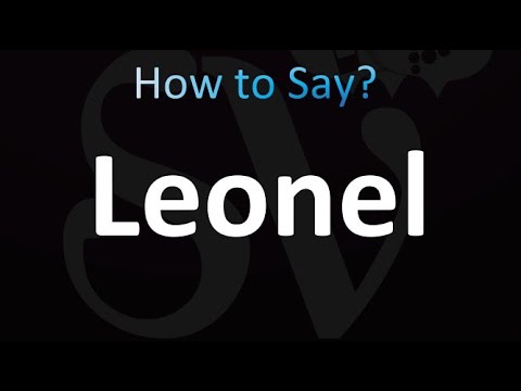 How to Pronounce Leonel (correctly!)