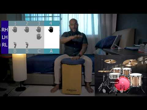 Learning Drums without Drums - Lesson 3 (Basic Groove 2)