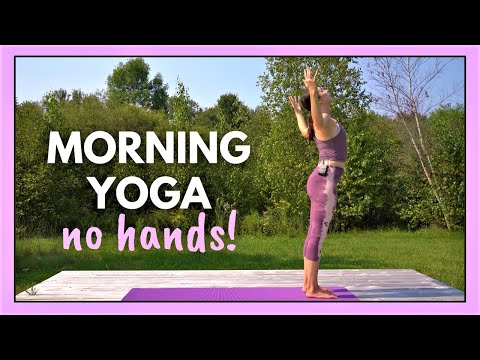 10 min HANDS FREE Morning Yoga (no downward dog or plank)