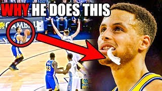 The REAL Reason Why Stephen Curry CHEWS On A Mouthpiece In The NBA