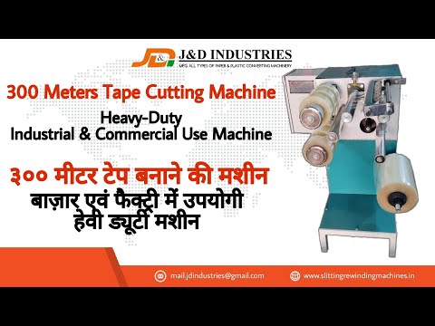 Mini Bopp Tape Slitting Machine