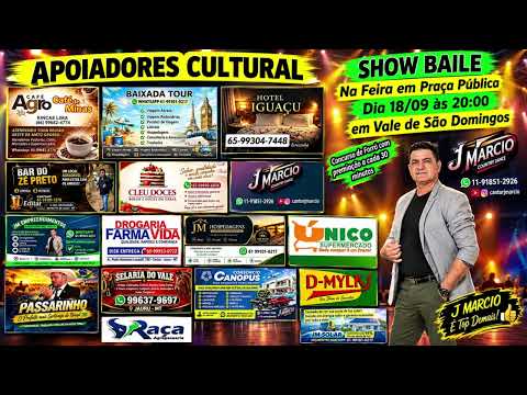 SHOW BAILÃO em VALE DE SÃO DOMINGOS em 18/09/2026
