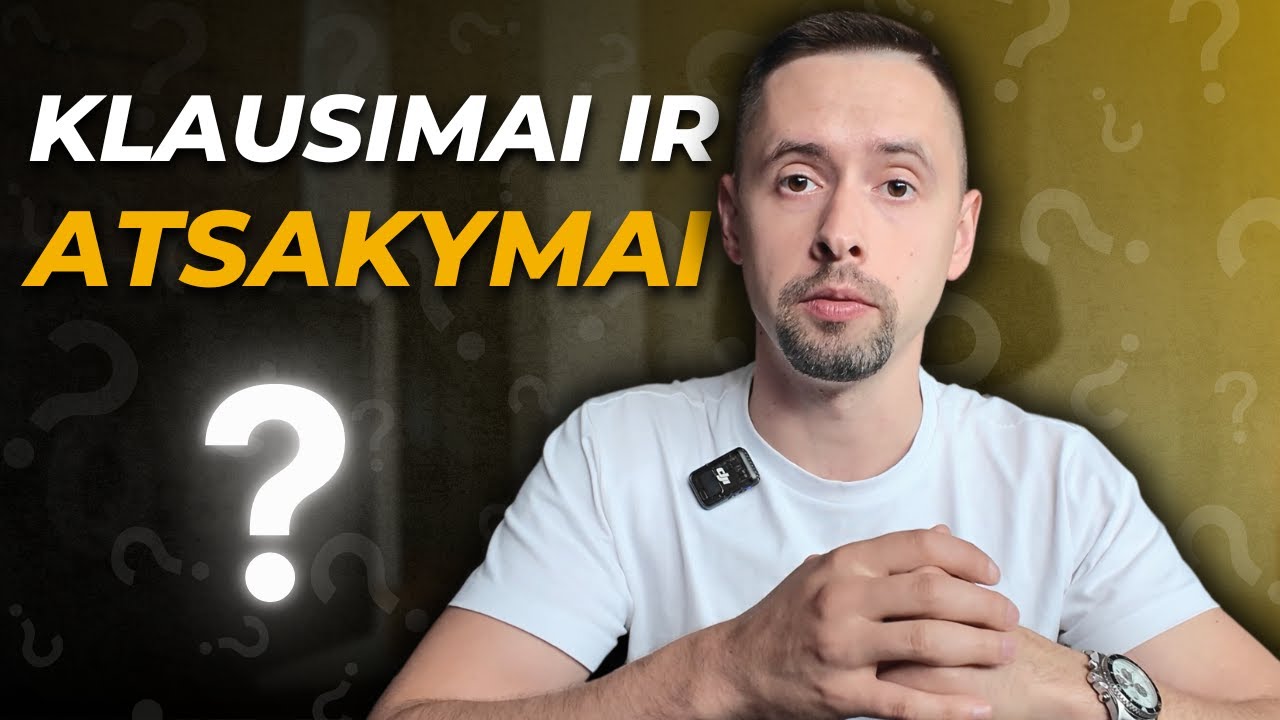 #33 Q&A - Kaip Investuočiau 100tūkst., Rinka Po JAV Rinkimų, Recesija ir kt.