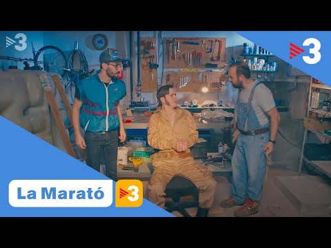 Els BricoHeroes s'enfaden amb l'Arnau Tordera d'Obeses - La Marató de TV3