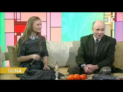 Vlad MIRCOS și Daniela BEJAN la Emisiunea ”BUNĂ DIMINEAȚA” (TV ”Moldova 1”, 06.02.2017)