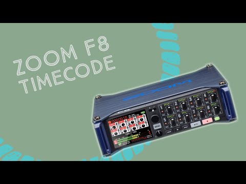 Zoom F8 Timecode