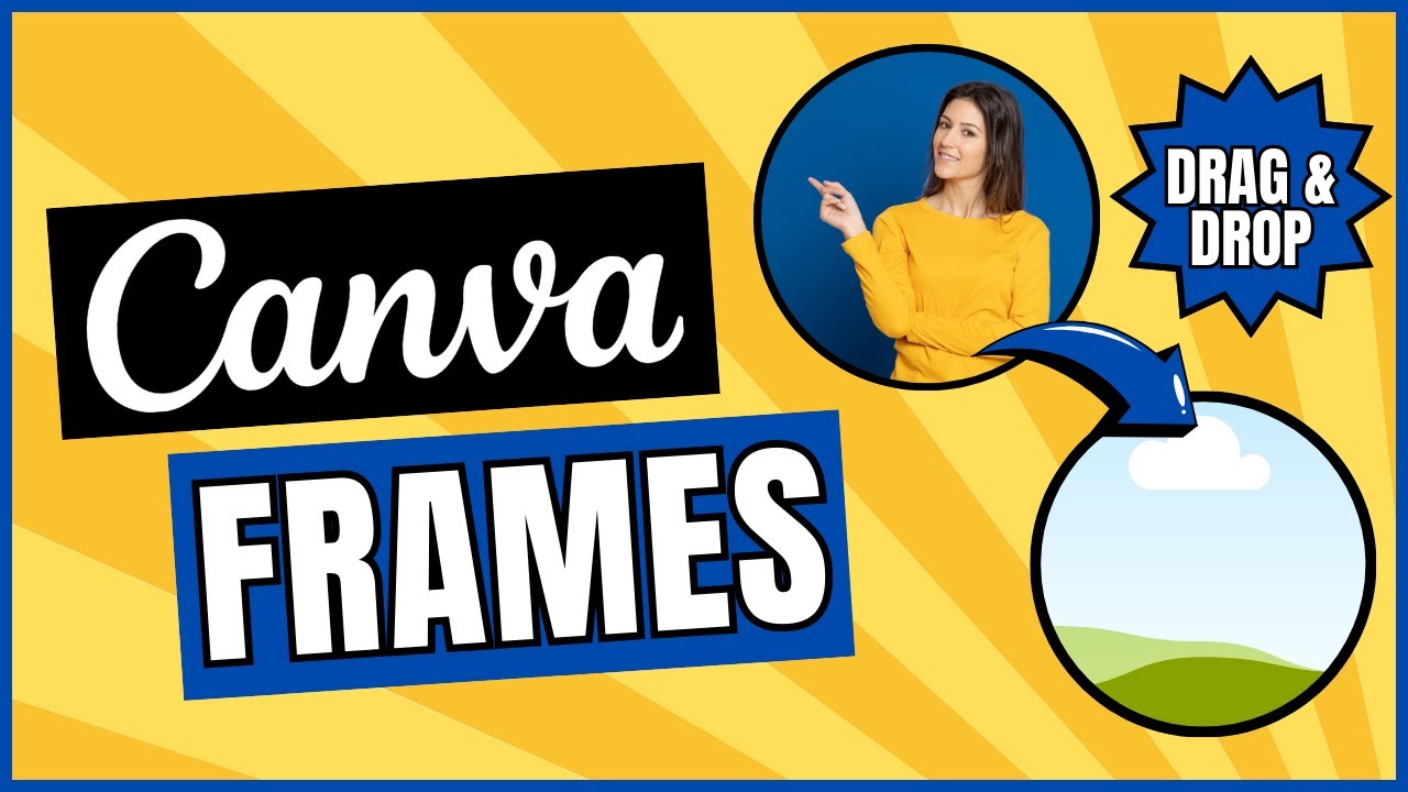 How to Use Canva Frames (Beginners Tutorial)