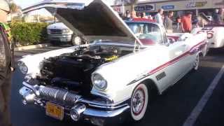 preview picture of video '57 Pontiac Bonneville Convertible by Scared Shiftless debuts at Donut Derelicts'