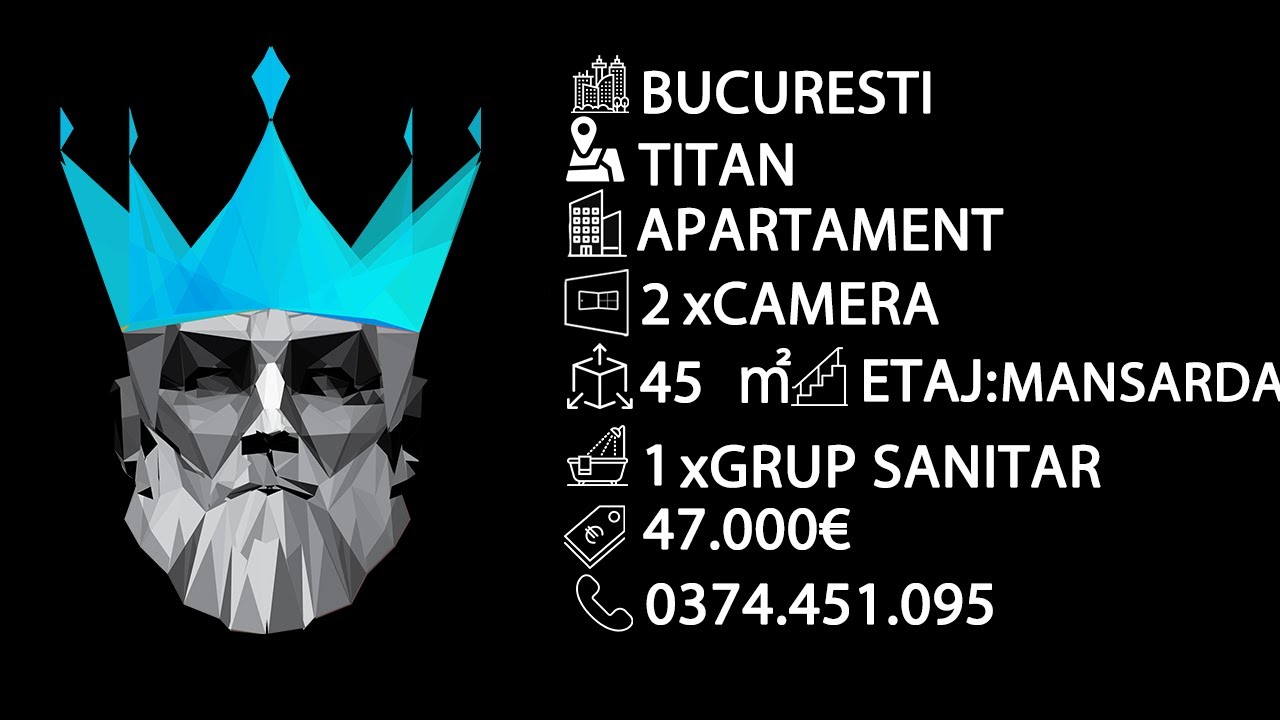 Tur video 2 Camere | Mansarda | Lift | Centrala | Proximitate 