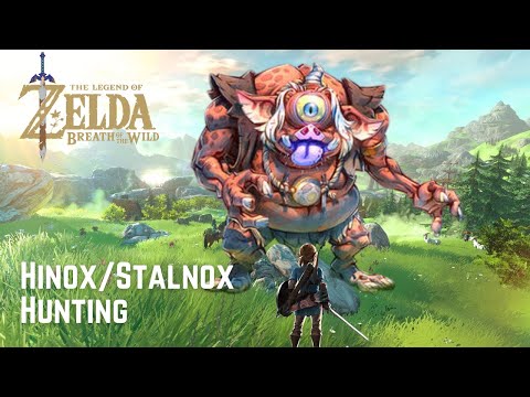 Hinox/Stalnox Hunting - The Legend of ZeldaBreath of the Wild (Master Mode)