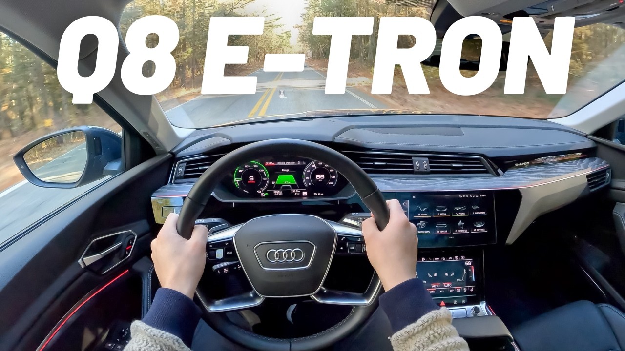 2025 Audi Q8 e-tron | POV Test Drive & Review