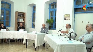 גדי טאוב קרוליין גליק מאיר בוזגלו יואב שורק והרב שרקי  פאנל בין ישראל לעמים תשפא