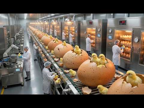 Chicken Mega Factory: Chicken Egg Incubation Technology