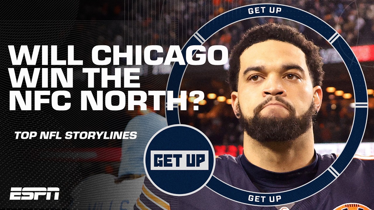 Can Eagles rookie Makai Lemon fill the A.J. Brown VOID? Will the Bears win the NFC North?! | Get Up
