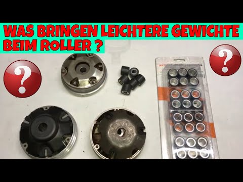 [FAQ] Was bringen leichtere Gewichte beim Roller ??? Antrieb optimieren