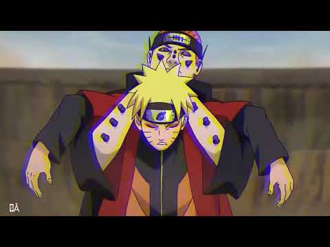 Naruto Vs Pain [AMV] - [ GHOSTEMANE x Parv0 - I duckinf hatw you]