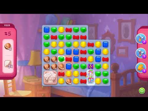 Homescapes Level 11229 No Boosters Gameplay