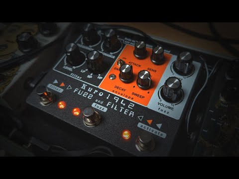 Kuro Custom Audio 1942 Fuzz + Filter + Envelope + FX Loop image 9