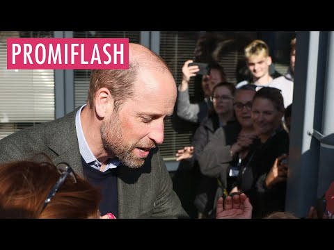 Süße Bilder: Prinz William begeistert Fans mit Volksnähe