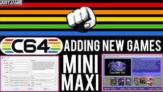 TheC64 Game Tool - Adding New Games To The Carousel #thec64 #c64 #commodore64