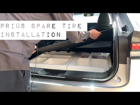 2023 Prius Spare Tire Installation
